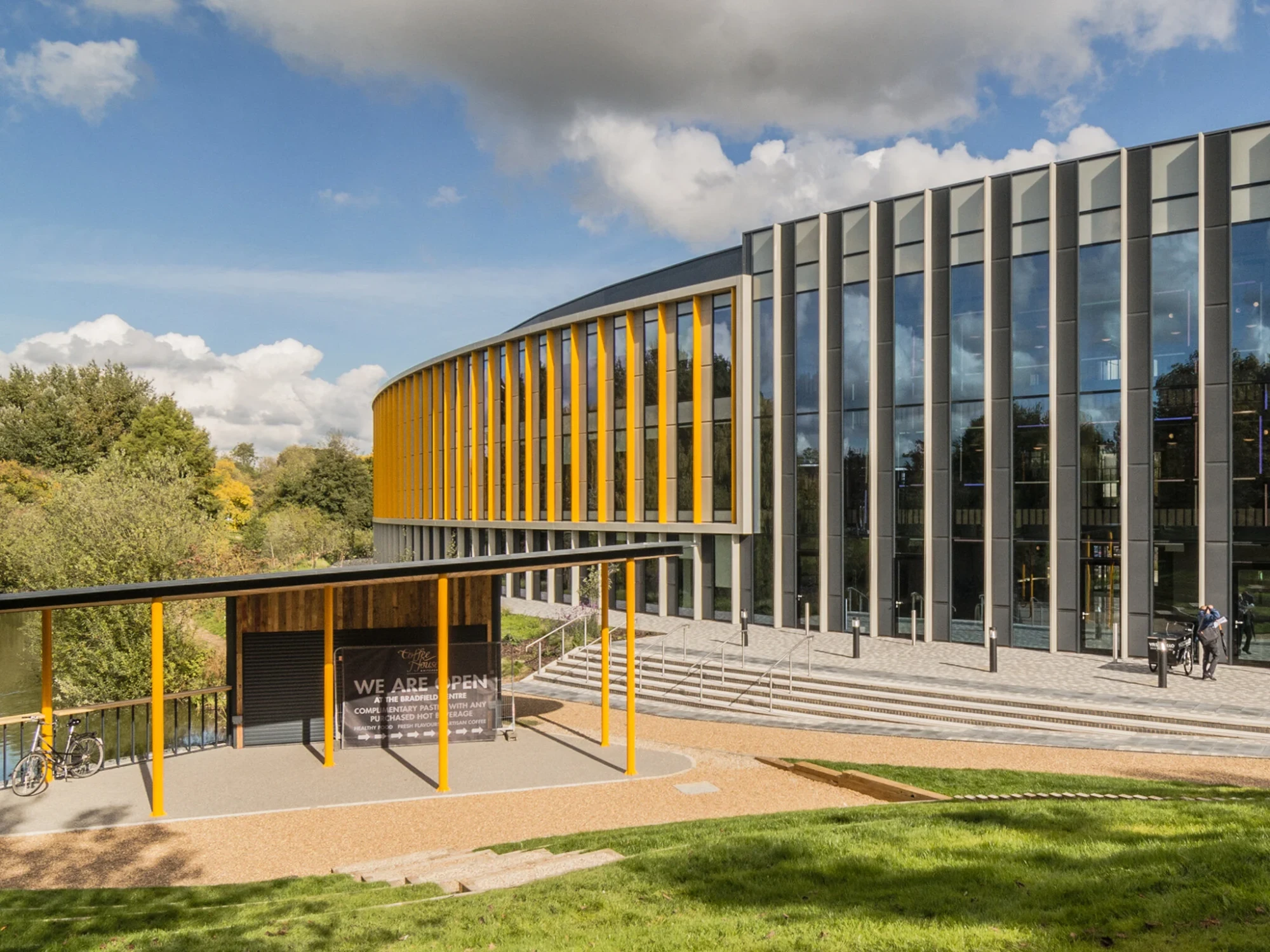 The Bradfield Centre at Cambridge Science Park, home of MWJ's Cambridge office
